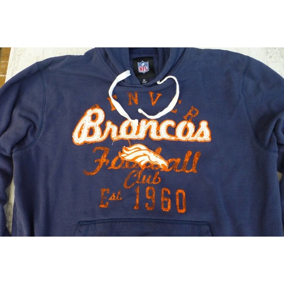 NFL Denver Broncos Men's pullover aplique G-III Hoodie Sweatshirt (Medium) - Picture 9 of 9